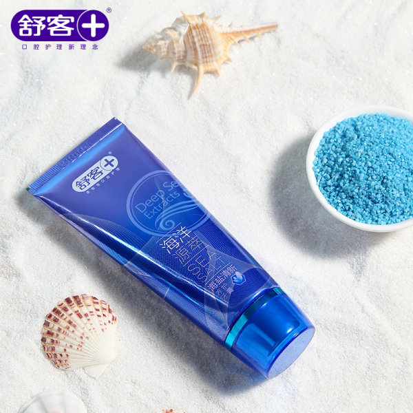 Saky 舒客 海洋牙膏 120g*3支 天猫优惠券折后￥39.9包邮（￥69.9-30）