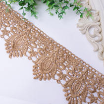 Curtain lace water-soluble edge leaf edge sofa accessories accessories decorative edge wide edge pillow edge embroidered lace S-070