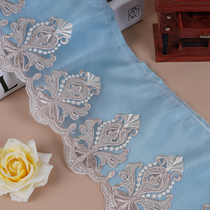 Lace lace mesh embroidered skirt hem table side bed side sofa side handmade accessories curtain M-90