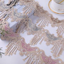 Curtain lace water-soluble edge flower edge sofa accessories accessories decorative edge wide edge pillow edge embroidered lace S-088