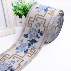 12cm Wide Chinese Jacquard Table Flag Decorative Edge Sofa Cushion Pillow Curtain Standing Edge Clothing Accessories Can Be Cut 12A1