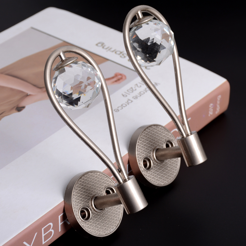 Nordic Alloy Curtain Hook Strap Accessories Wall Hook Accessories Accessories Wall Hook Living-room Decoration Modern Brief G122