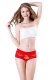 Năm sinh cotton đồ lót màu đỏ quần boxer nam quần đùi nữ màu đỏ eo lớn cặp vợ chồng shop đồ lót