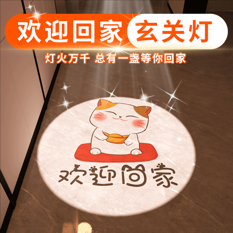 Entrance Light, Entrance Projection Light, Downlight Sensor, Welcome Home Corridor, Aisle Atmosphere Light, Entrance Word Pattern Spotlight