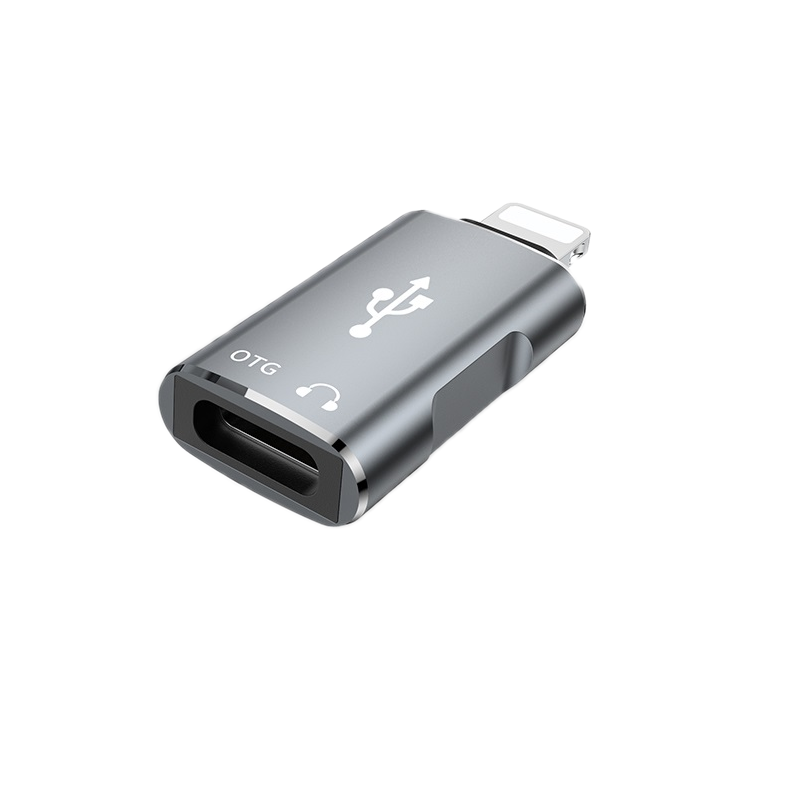 Apply Type-C U pan to Apple iPhone Phone Lightning Gong to USB-C mother large current OTG