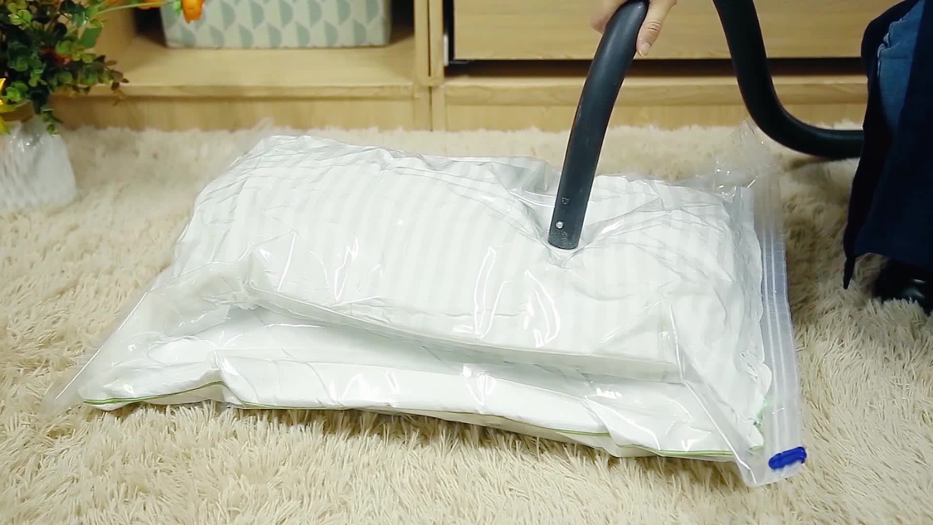 Travel Space Saver Vacuum Storage Bag Home Use Vacuum Bag Foldable