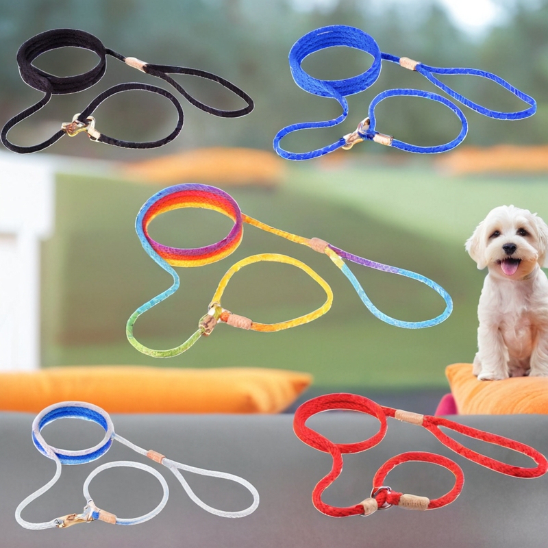 Dog Leash P Chain Imported from the United States Alvalley Nylon Single-Ring Traction Leash Competition-Grade Integrated Leash Anti-Explosion Training Genuine Product