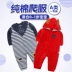 HelloDr bé Xiêm quần áo mùa xuân và mùa thu cotton dài tay cho bé trai 0 sơ sinh 3 Cáp Nhĩ Tân 6 romper 12 tháng - Áo liền quần quan ao tre em Áo liền quần