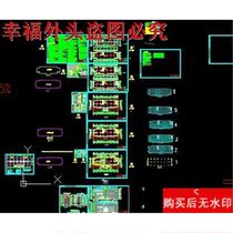A companys office building engineering construction cad drawing architectural dwg drawing