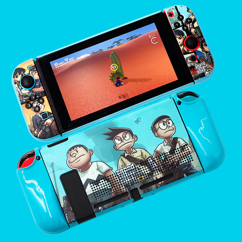 Nintendo switch game console Protective case ns soft shell accessories storage bag box silicone handle cover