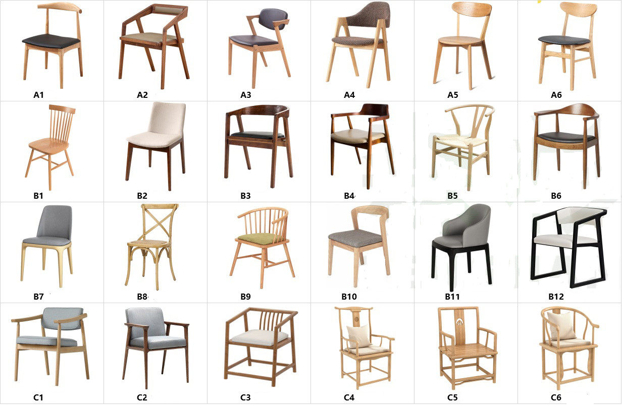 Solid Wood Meeting Chair Horn Chair Presidential Chair Fixed Armchair Office Chair office chair Casual Chair Manufacturers Direct Sales Volume from Uber