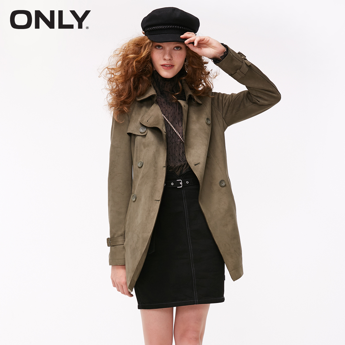 Trench pour femme ONLY en Polyester - Ref 3226165 Image 2