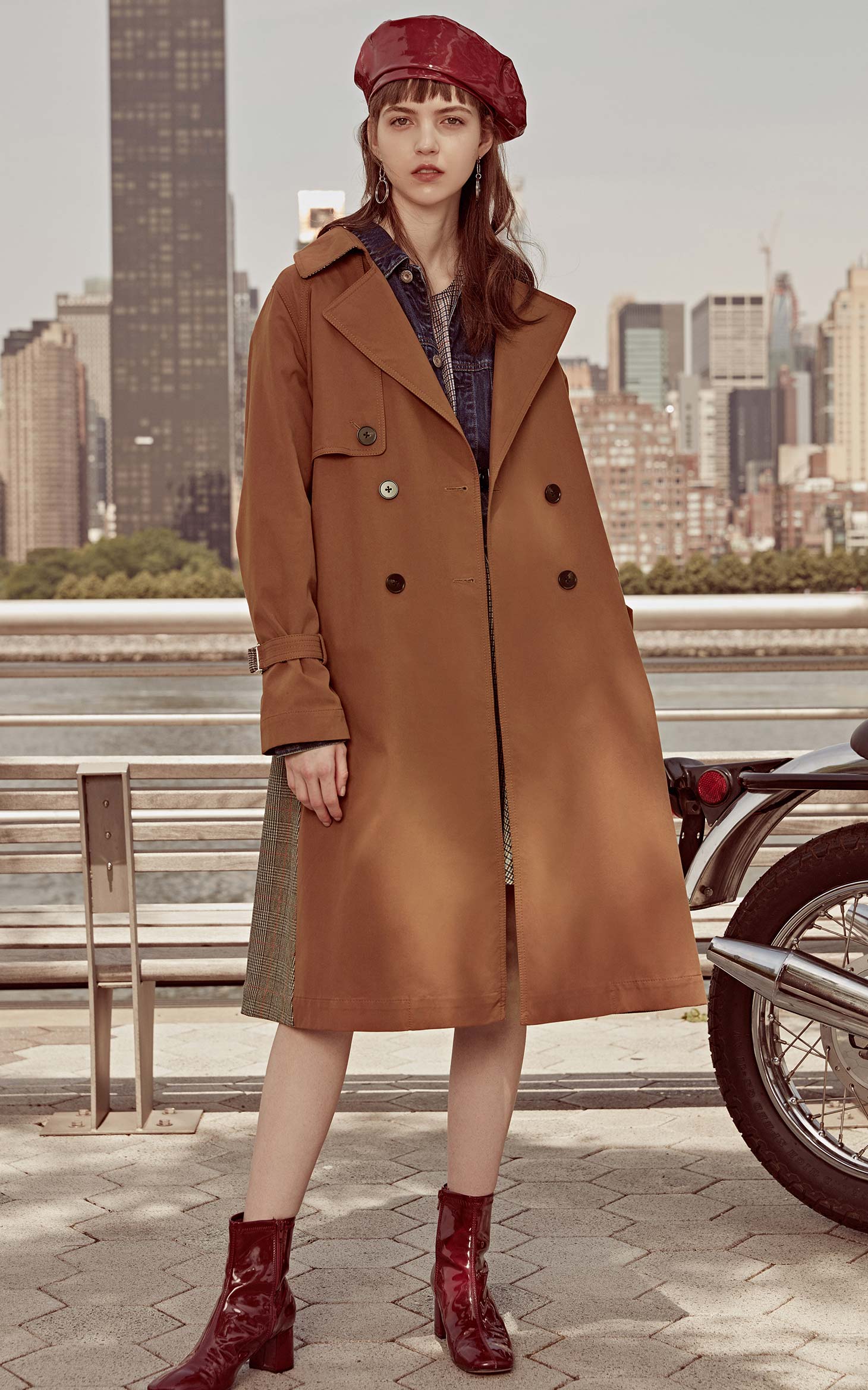 Trench pour femme ONLY en Coton - Ref 3226637 Image 29