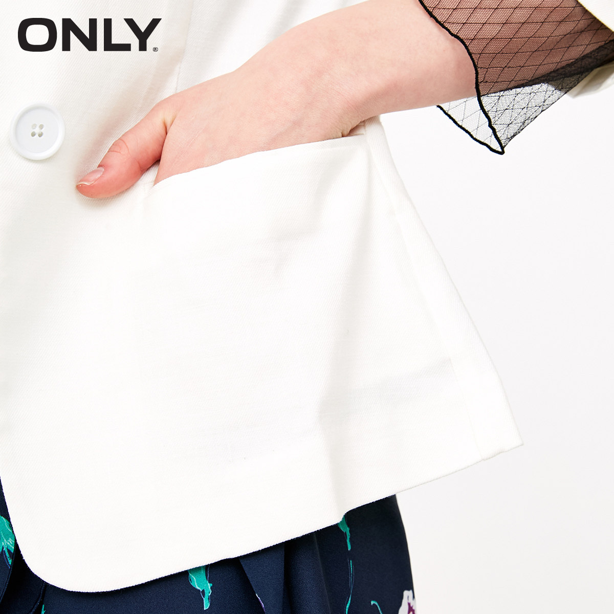 Veste pour femme ONLY en Coton - Ref 3220799 Image 4