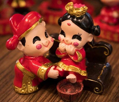 Креативная высококлассная кукла, декор, свадебный подарок, подарок на день рождения