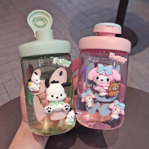 New style shaker cup for women fitness sports water cup for men milkshake stirring cup scale cup milk tea shaker cup protein powder