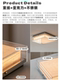 Jiyutang Ceiling Lamp, Vintage Minimalist Living Room, Japanese Wabi-Sabi Designer, Modern Simple High-End Study Bedroom Lamp