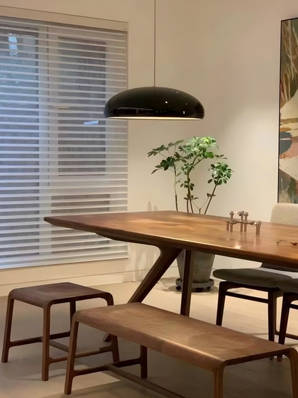 Italian Fontan Restaurant Island Chandelier Designer Minimalist ins Natural Wood French Living Room Bedroom Ceiling Light
