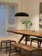 Italian Fontan Restaurant Island Chandelier Designer Minimalist ins Natural Wood French Living Room Bedroom Ceiling Light