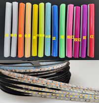 Flexible split neon light character luminous character light pipe silicone strip material 12v low pressure 120 lamp light with separation