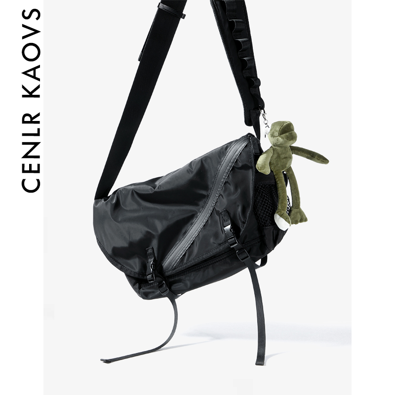 Slide bag men's Japanese tide function single shoulder bag student package dead flying bag female