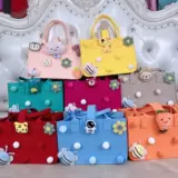 Барсетка, мультяшная льняная сумка, кукла для матери и ребенка, новая коллекция