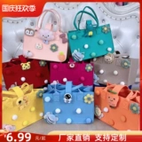 Барсетка, мультяшная льняная сумка, кукла для матери и ребенка, новая коллекция