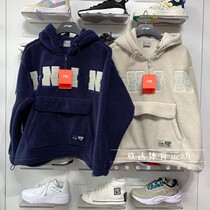 Li Ning jacket 2021 Winter new lamb suede mens cashmere warm and clothing loose sports blouses AFDR751