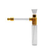 Изысканный портативный стеклянный маленький съёмный переносной мундштук