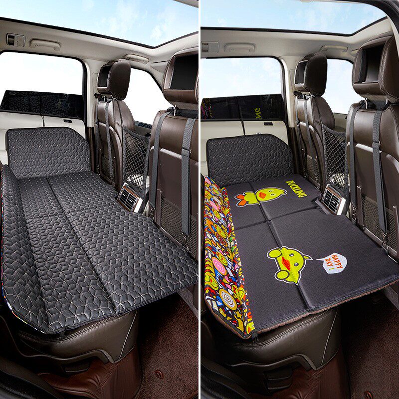 Car rear seat folding bed mat car with rear sleeping mat self-driving tour car car Tesla sleeping artifact
