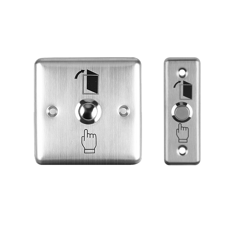 Stainless steel access switch metal switch 86 case switch strip out of door switch access to the door button