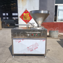 Large automatic hydraulic sausage filling machine stainless steel ham filling machine complete set of sausage processing equipment for food factory
