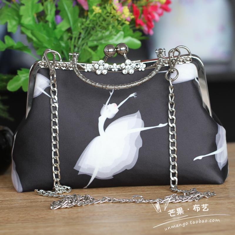 Bản đồ định vị sợi Xiangyun Hướng dẫn sử dụng vải DIY Có thể làm túi tròn 18cm, chân cao 13cm, túi 20 cm chất vải cotton lạnh