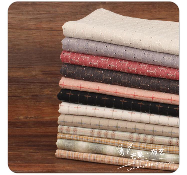 Hai cổ điển đầu tiên nhuộm vải túi handmade DIY vải đầu tiên chiều rộng 140cm 1/4 mét giá 1 cây vải cotton