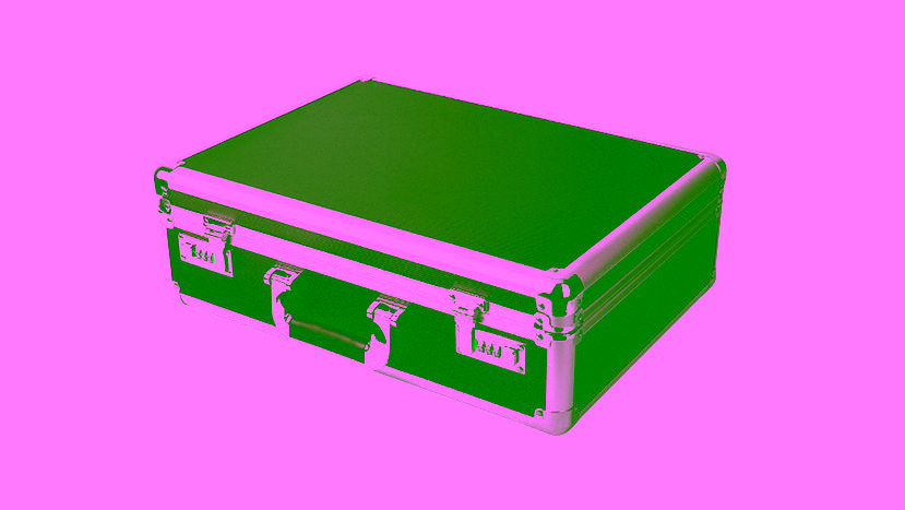 SHINE love brand A3 series special storage box Gun Machine sex machine aluminum alloy password storage box