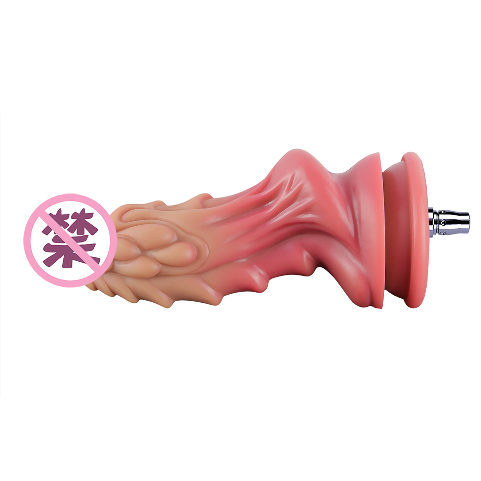 (7 5CM)Double-layer liquid simulation rough texture scale dragon scale special-shaped animal phallus for machine - Kirin