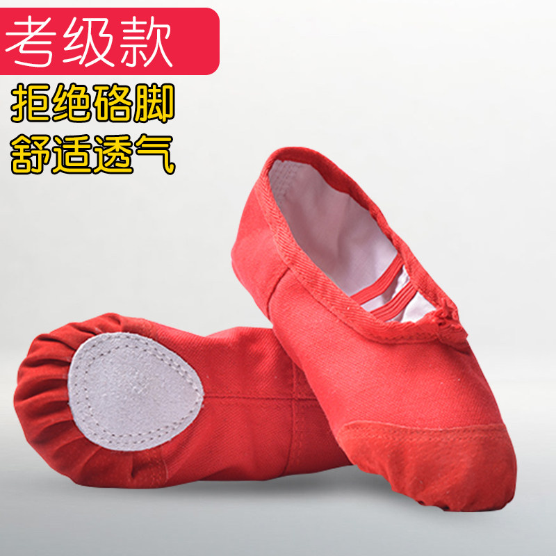 Children's Testing Dancing Shoes Practice Shoes Kindergarten Girls Comfort Soft Bottom Ballet Shoes Latin Dance Dancing Shoes