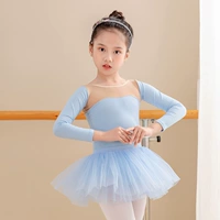 Небо синяя (голубая пряжа) модель с длинным рукавом