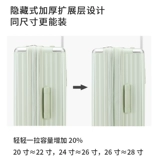 爱麦士 Вместительный и большой универсальный чемодан с молнией подходит для мужчин и женщин