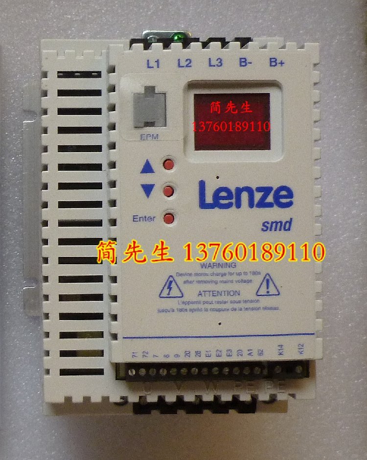 ESMD371L4TXA frequency converter Lenze Lenz SMD series 0 37KW new imported spot