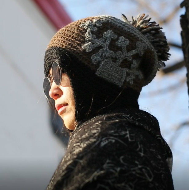 The thoughts of the trees ~ ~ one thousand Love the forest Original design senses pure handmade hair line hat embroidery