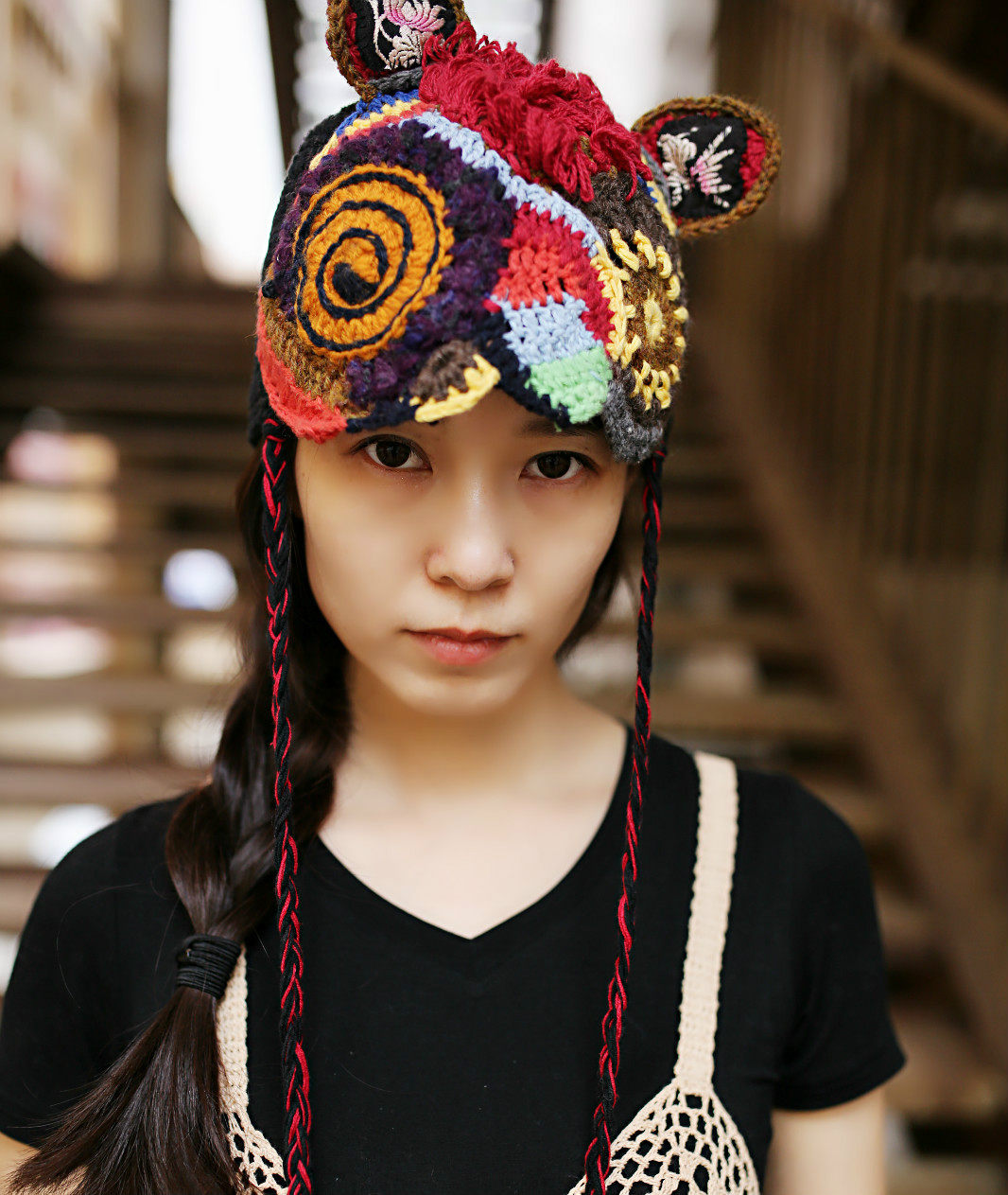 Like dream ~ design irregular hand - hook flower hat hair decoration