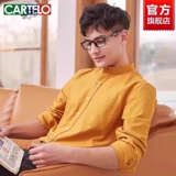 Хлопковая рубашка, универсальная куртка для отдыха, осенняя