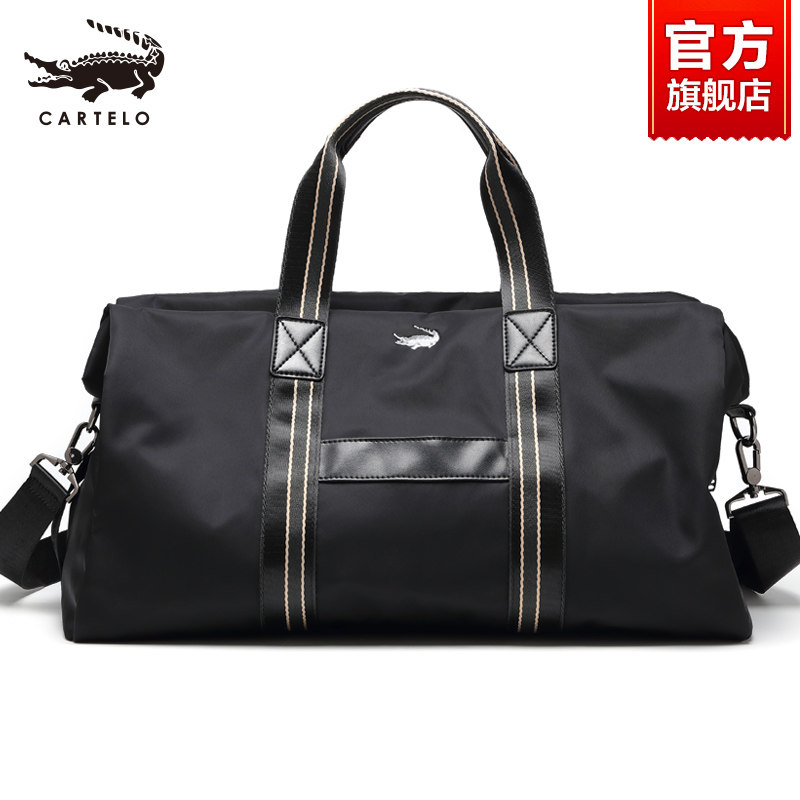 Crocodile Travel Bag Men's Large Capacity Short Trips Travel Luggage Bags Women Sports Scapegoat Carry-on Training Fitness Bag