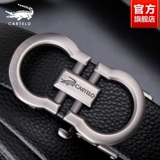 Высококлассный ремень, трендовые кожаные штаны для отдыха, крокодил, из натуральной кожи, в корейском стиле, простой и элегантный дизайн