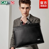 Вместительный и большой ноутбук, кожаная сумка для отдыха, из натуральной кожи, бизнес-версия