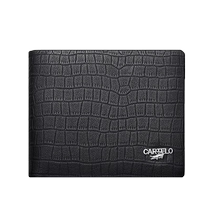 Cardile Crocodile Wallet Mens 2024 New Genuine Leather Wallet Niche Design Short Sheep Card Bag Wallet Trendy