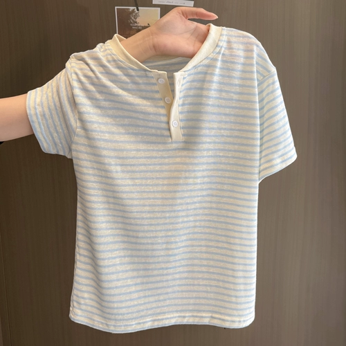 Летняя приятная телу сексуальная футболка с коротким рукавом, в корейском стиле