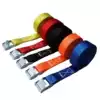 Outdoor hanging bed rope strap luggage equipment Polyester dragon braided rope Metal buckle retractable adjustment tensioner