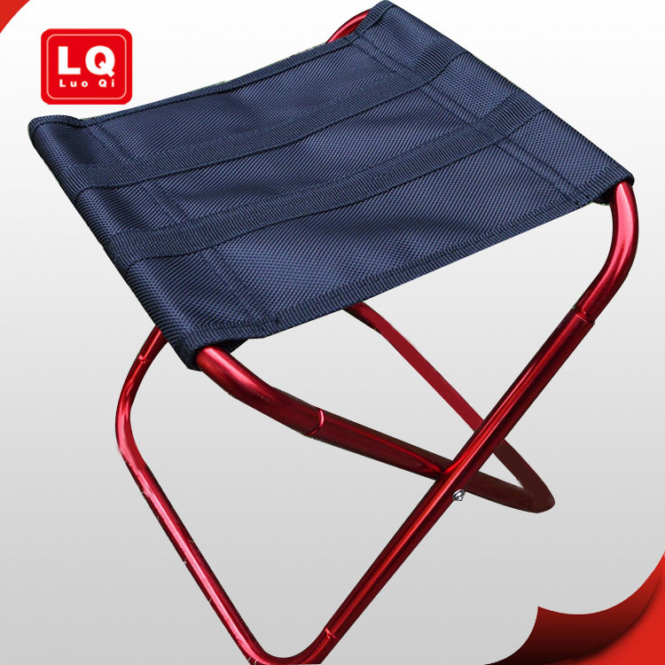 Ultra Light Portable Aluminum Alloy Outdoor Folding Chair Casual Fishing Chair Barbecue stool Horse clip